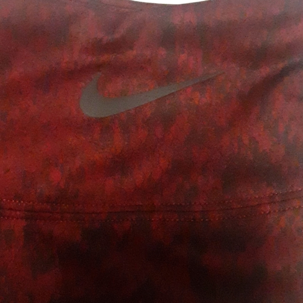 Nike snake skin printed red and black leggings